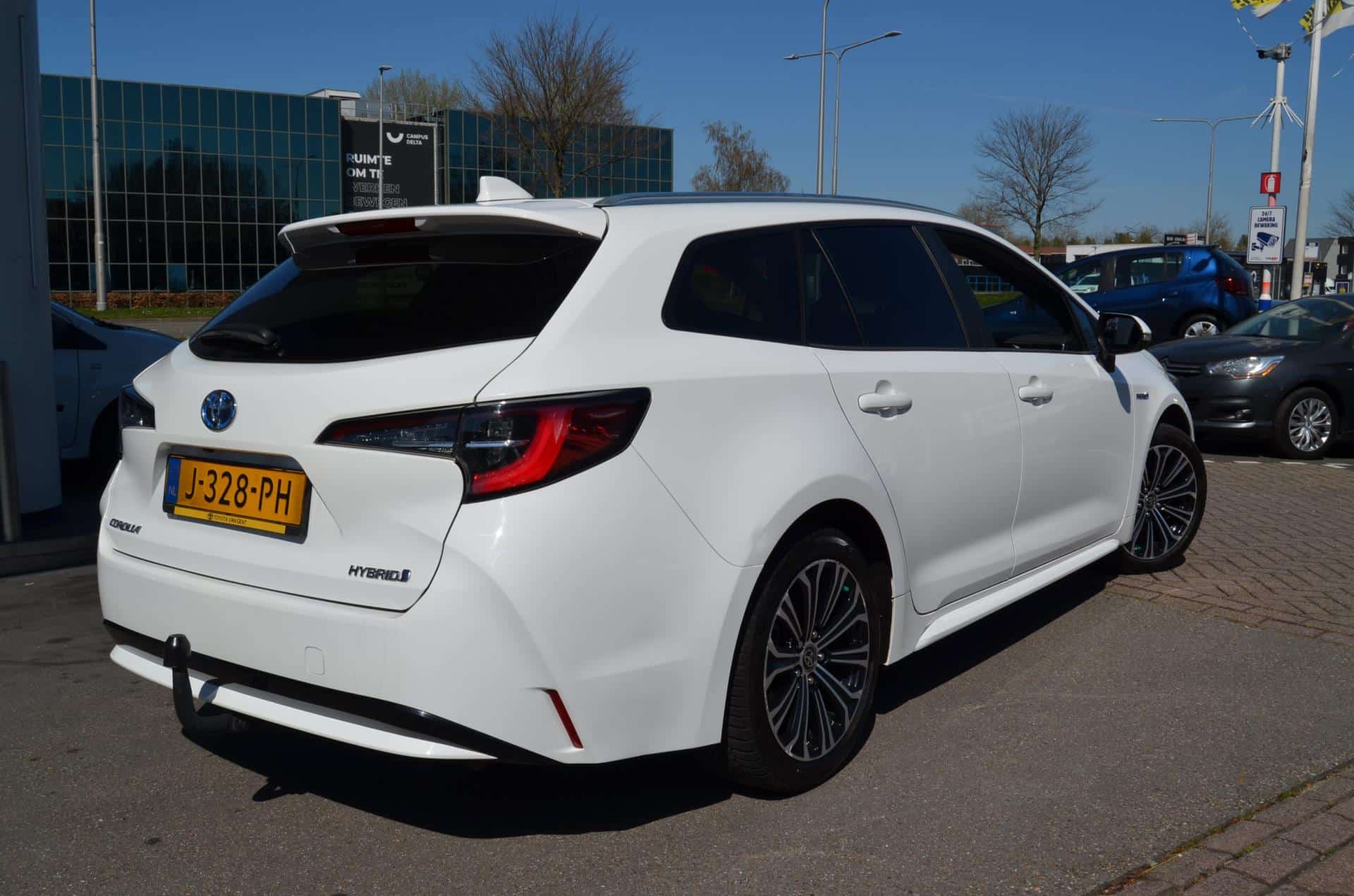 Ruime bagageruimte van de Corolla Touring Sports