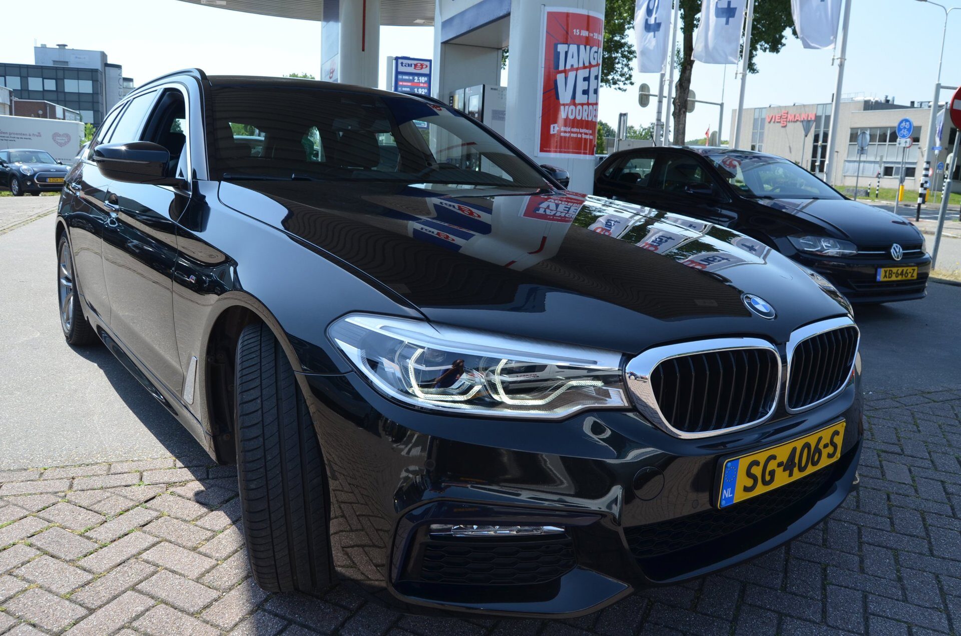 BMW 5 Serie Touring 520i High Executive|M-PAKKET|ZWART LEER|DEALER AUTO|MEMORY|ELECTR. A.KLEP - Foto 12
