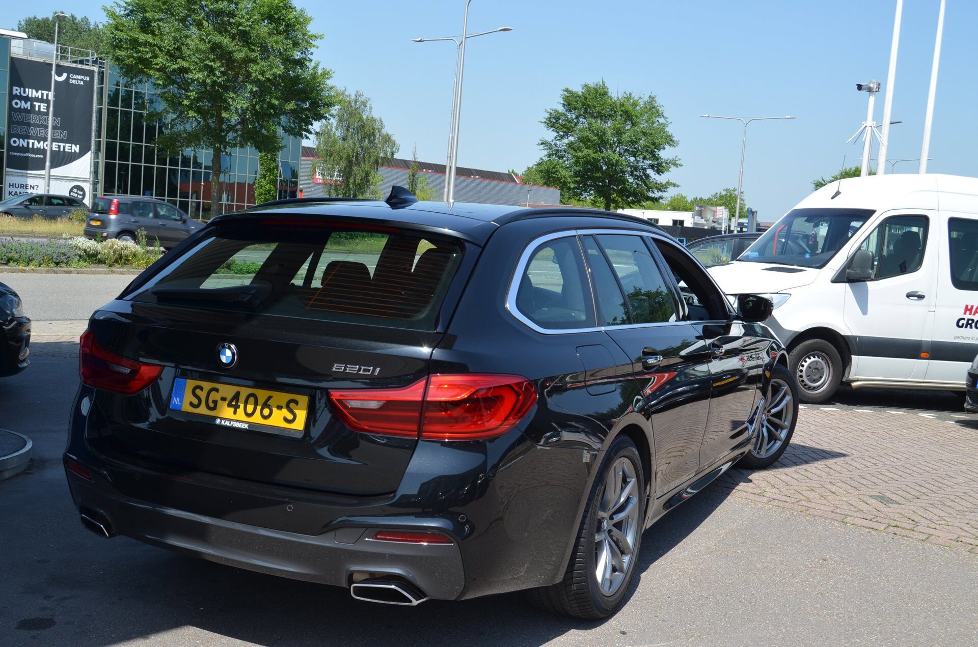 BMW 5 Serie Touring 520i High Executive|M-PAKKET|ZWART LEER|DEALER AUTO|MEMORY|ELECTR. A.KLEP - Foto 6