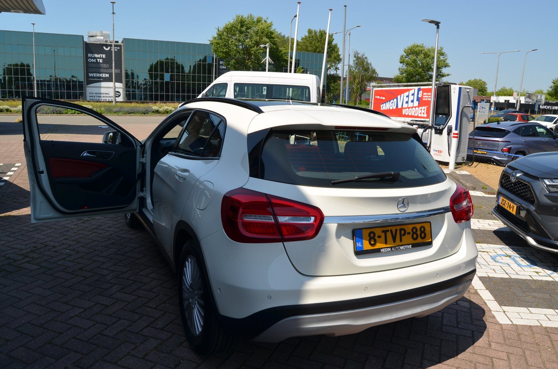 Mercedes-Benz GLA 200 Ambition Comfort| WIT | PANO ADK|ROOD LEDER|112000KM|NAVI| - Foto 5