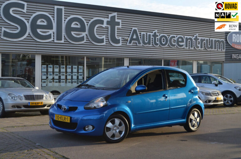 Toyota Aygo 1.0-12V Dynamic Blue|AUTOMAAT|75000KM!|AIRCO|5 DRS.