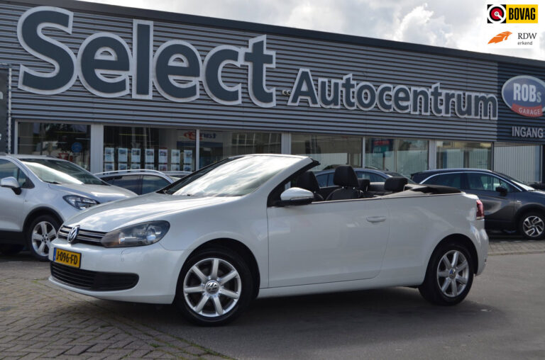 Volkswagen Golf Cabriolet 1.2 TSI BlueMotion|STOELVERW.|CARPLAY-NAVI|BLUETOOTH|ONDERH.BOEKJES|SENSOREN
